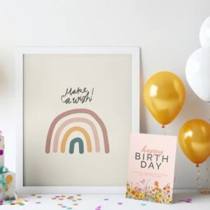 Diseño para tu cumpleaños